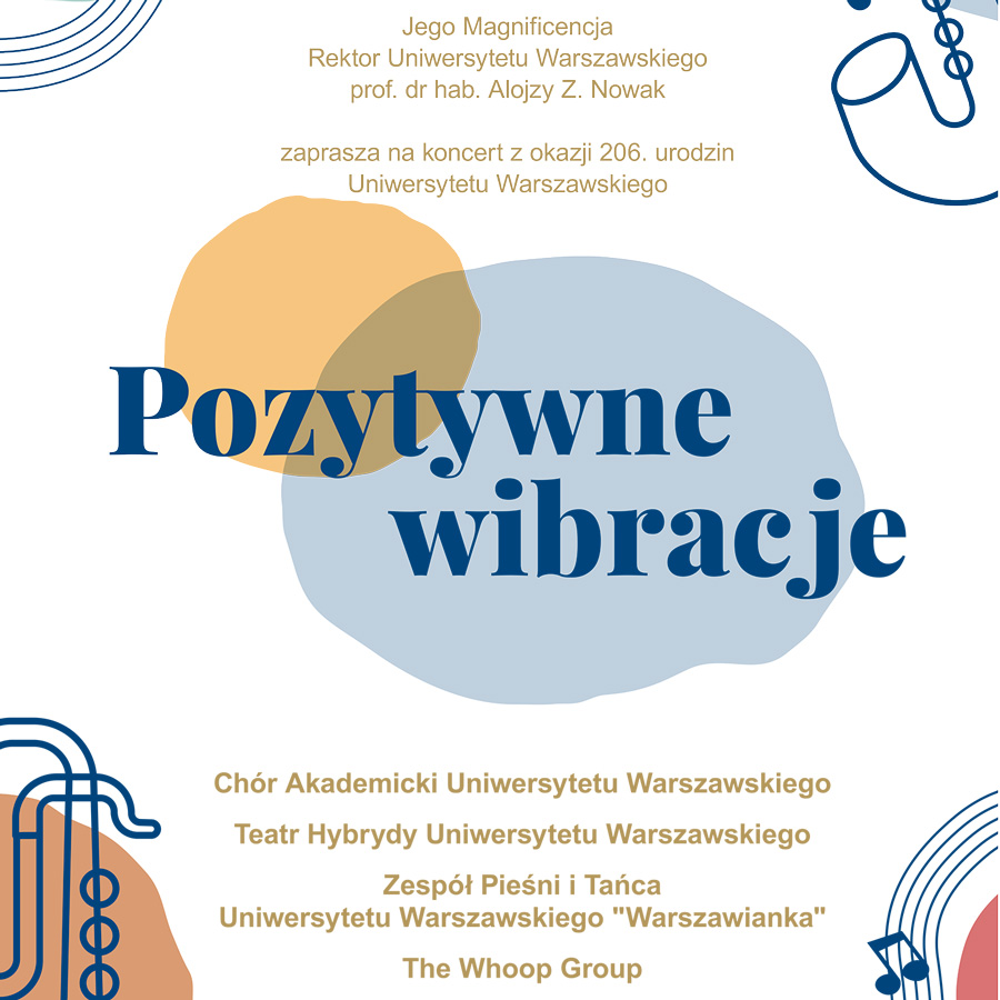 pozytywne wibracje koncert Uniwersytet Warszawski